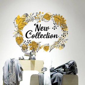 Nuova collezione dorata | Vetrofania