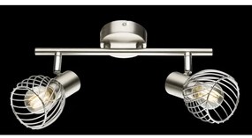 Globo 54809-2 - Luce Spot TEXAS 2xE14/40W/230V cromo opaco