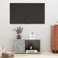 Mobile TV Grigio Cemento 60x24x32 cm in Truciolato 809057