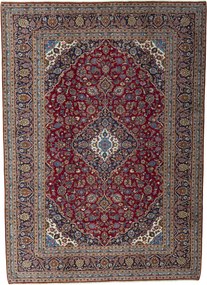 Kashan Tappeto persiano 250x350 Rosso (Iran) Annodato A Mano
