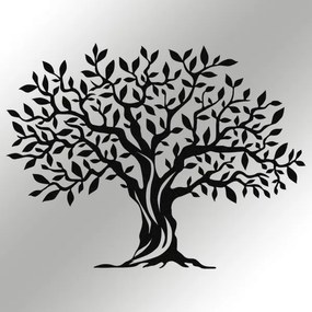 Decorazione da muro 69x52 cm albero metallo