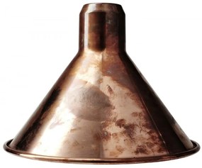 Lampe Gras - Paralume Large Conical Ø260 Raw Copper Lampe Gras