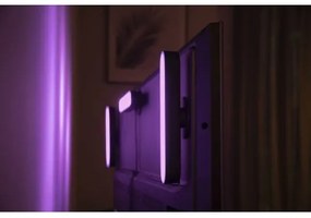 Philips - SET 2x Lampada da tavolo dimmerabile LED RGB Hue AMBIANCE LED/6W/230V