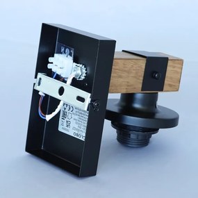 Brilagi - Lampada da parete VISTA 1xE27/60W/230V rovere