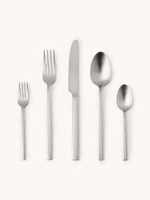 Set di posate spazzolate opache Shine, varie misure