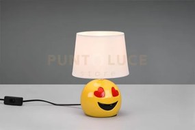 Lampada loveley im ceramica smile cuoricini r51191001