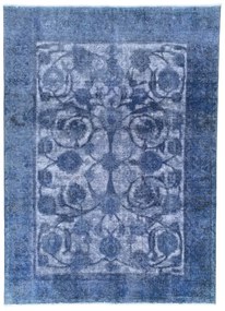 Tabriz Tappeto 340 x 250 Blu (Iran) Annodato A Mano