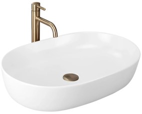 Lavabo da appoggio Rea CLEO 61 WHITE MATT