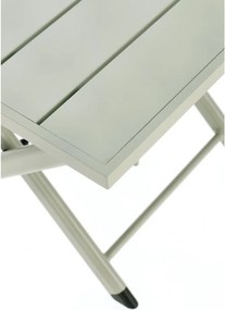 Tavolino da giardino in alluminio 43x44 cm Taylor - Bizzotto