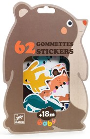 I miei primi adesivi - animali del bosco