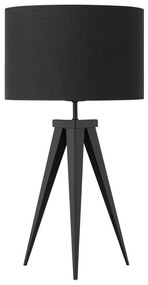 Lampada da tavolo nero 55 cm STILETTO Beliani