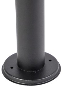 Lampada da esterno intelligente nera 50 cm IP44 con Wi-Fi ST64 - Gleam