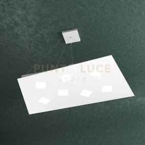 Note sospensione 7 luci bianco 1140-s7-bi