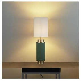 Searchlight EU59041AB - Lampada da tavolo FLASK 1xE27/60W/230V verde
