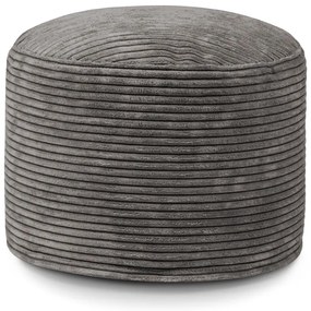 Puof a sacco blu con rivestimento in velluto a coste Mini – SLOWDOWN