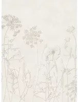 Eijffinger Carta da parati panoramica Silhouette Flowers - 350700