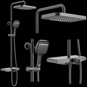 Set doccia REA Bari Titanium