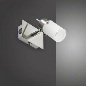 JUST LIGHT. 11931-55 - Luce Spot da parete a LED MAX 1xGU10/4W/230V cromo