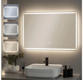 Brilagi - Specchio da bagno riscaldato con illuminazione LED dimmerabile BELLA LED/19W/230V 60x90 cm IP44