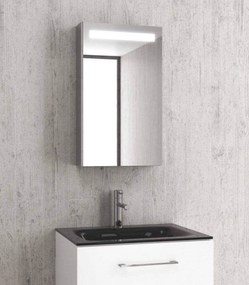 Specchio Contenitore Bagno Con Luce Led Nascosta