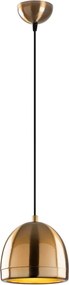 Lampada a sospensione color bronzo con paralume in metallo ø 17 cm Mugo - Opviq lights