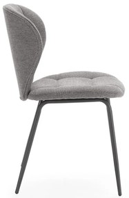 Sedie da pranzo in set grigie 2 pz Maori – Marckeric