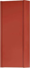 Pensile bagno Niwa cannettato laccato opaco paprika, 1 anta reversibile P17 x L30 x H78.5 cm