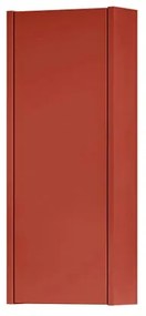 Pensile bagno Niwa laccato opaco paprika, 1 anta apertura da sinistra P 17 x L 30 x H 78.5 cm