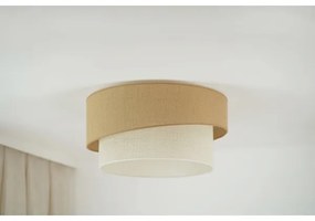 Brilagi - Plafoniera SHINE 1xE27/15W/230V diametro 50 cm beige/color crema