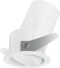 Quark faretto da incasso led cob 9 w 25° 950 lm 3000 k d.5,85cm bianco