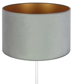 Duolla - Lampada da tavolo ROLLER 1xE14/15W/230V diametro 20 cm luce verde/oro