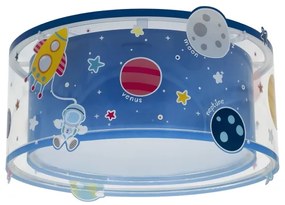 Dalber 41346 - Plafoniera per bambini PLANETS 2xE27/60W/230V