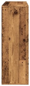 Libreria/divisorio legno antico 100x33x94,5 cm