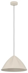 Eglo 900836 - Lampadario a sospensione con filo PODERE 1xE27/40W/230V color crema