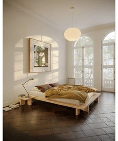 Comodino di colore naturale in pino massiccio Japan – Karup Design