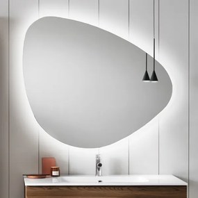 Specchio da bagno 89x100 cm SPIRIT retroilluminato a LED