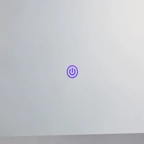 Eglo 99772 - Specchio da bagno a LED con retroilluminazione BUENAVISTA LED/15W/230V IP44