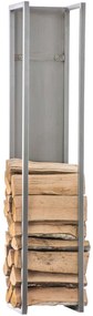 Porta Legna Da Ardere Spark: Eleganza E Funzionalità İn Uno / Edelstahl / 80 C