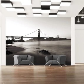 Fotomurale San Francisco: il Golden Gate in bianco e nero