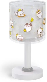 Dalber 41761E - Lampada da tavolo LED per bambini KAWAII FRIENDS 1xG4/4W/230V grigia