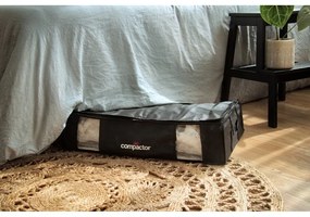 Contenitore nero sotto il letto XXL Black Edition 3D, 145 l - Compactor