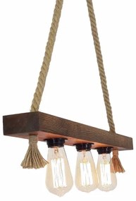 Lampadario su filo KUTUK 3xE27/40W/230V