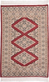 Bokhara Tappeto 90x60 (Pakistan) Annodato A Mano