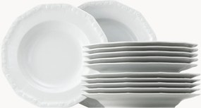 Servizio di piatti in porcellana Maria, 6 persone, set da 12