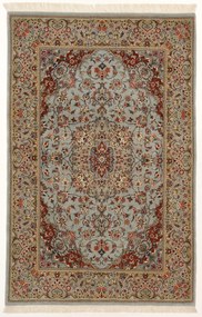 Isfahan Tappeto 170 x 110 (Iran) Annodato A Mano