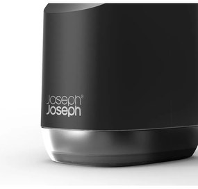 Dispenser di sapone in plastica nera da 350 ml Slim - Joseph Joseph