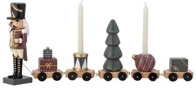 Portacandela in legno a tema natalizio Vadim – Bloomingville