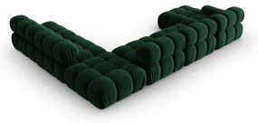 Divano in velluto verde 379 cm Bellis - Micadoni Home