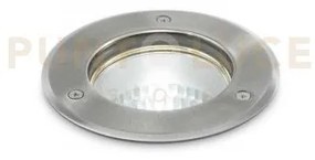 Park round segnapasso spot da incasso 1 luce attacco gu10 acciaio i...