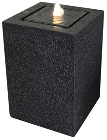Fontana decorativa in cemento H 46 cm, 32.5 x 32.5 cm